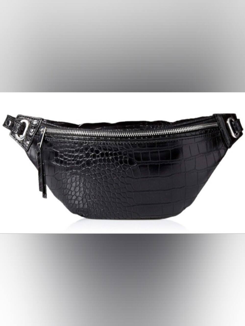The Drop Black Preston Belt Bag NWOT